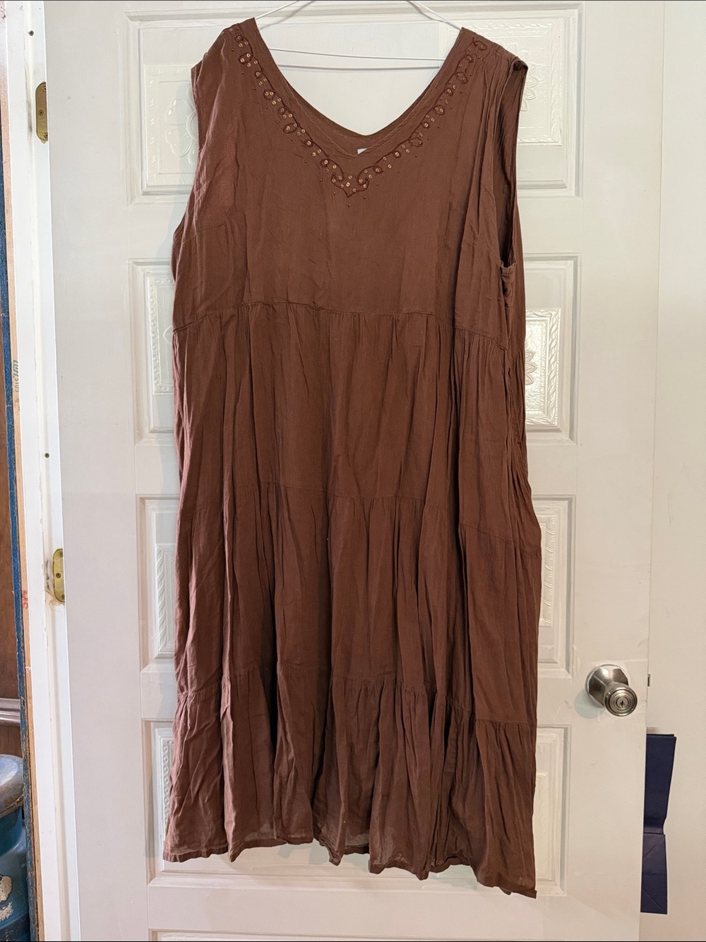 Brown sleeveless dress by Only Necessities size 3x